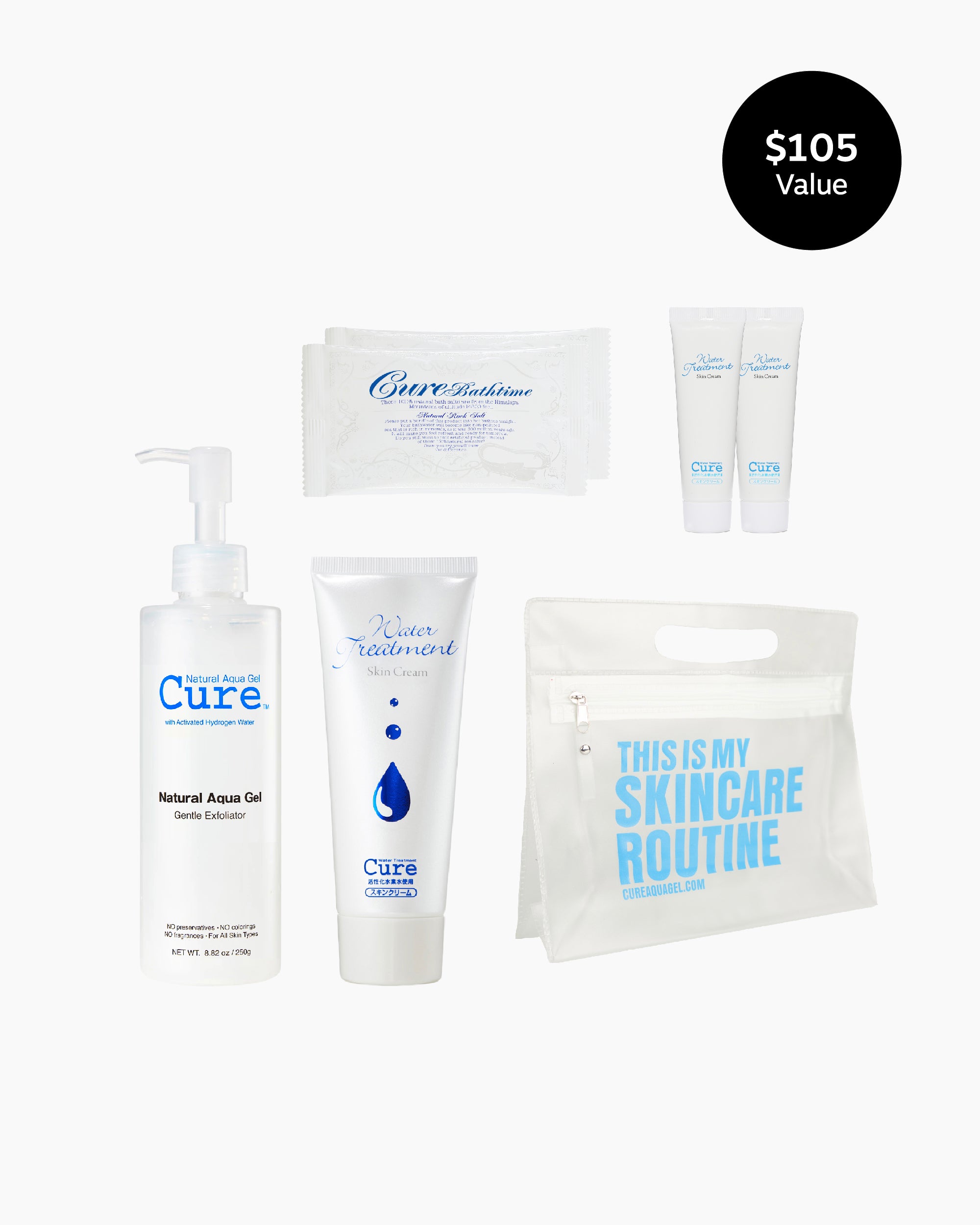 The Beauty 3-Step Skincare Kit - Gentle Skincare Ritual for Sensitive ...